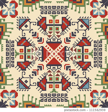 Bulgarian embroidery pattern 67 111582939