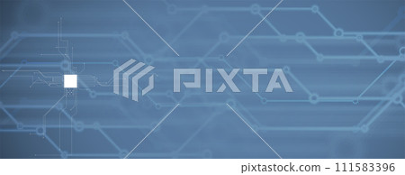 Technology abstract futuristic science background for internet business. Big data concept. Technology abstract futuristic science background for internet business. Big data concept. 111583396