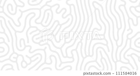 Abstract organic seamless vector pattern Simple flat light grey and white backdrop 111584016