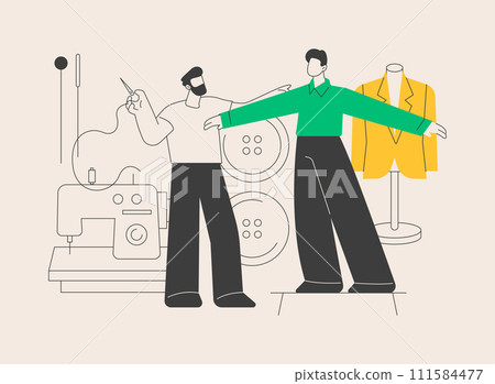 Men style and fashion abstract concept vector illustration. Men style and fashion abstract concept vector illustration. 111584477
