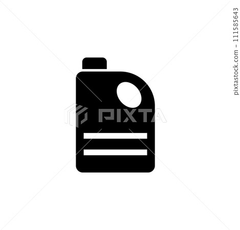Cleaning Agent Flat Vector Icon 111585643