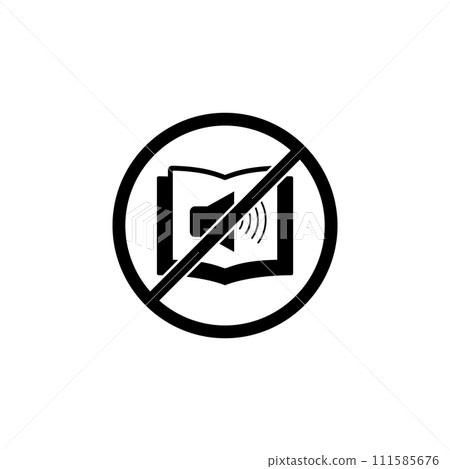 Audio Book Flat Vector Icon Audio Book Flat Vector Icon 111585676