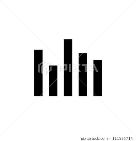 Equalizer icon. Simple illustration. Vector. 111585714