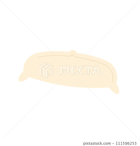 Isolated colored pillow icon Vector 111586253