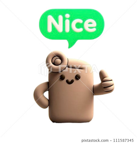 Clay doll nice 111587345