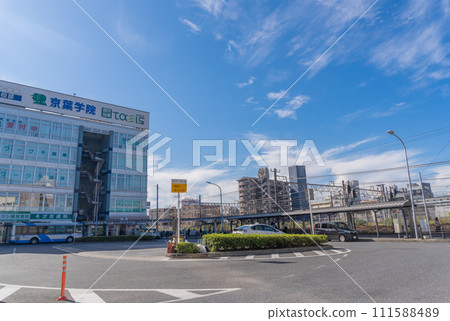 Scenery in front of the station Soga Station Scenery in front of the station Soga Station 111588489