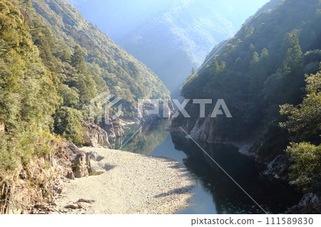 Doro Gorge “View from Yamabiko Bridge” / Nara Prefecture, Mie Prefecture, Wakayama Prefecture [National Special Place of Scenic Beauty, Yoshino-Kumano National Park] 111589830