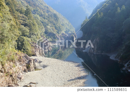 Doro Gorge “View from Yamabiko Bridge” / Nara Prefecture, Mie Prefecture, Wakayama Prefecture [National Special Place of Scenic Beauty, Yoshino-Kumano National Park] 111589831