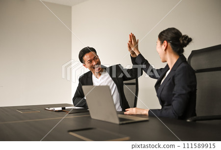 High Five: Business in the Conference Room High Five: Business in the Conference Room 111589915