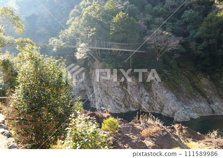 洞羅峽谷「山彥橋」/奈良縣、三重縣、和歌山縣【國家特別名勝吉野熊野國立公園】 111589986