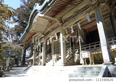 Tamaki Shrine Main Hall [World Heritage Site “Sacred Sites and Pilgrimage Routes in the Kii Mountains” / Totsukawa Village, Nara Prefecture] 111590626