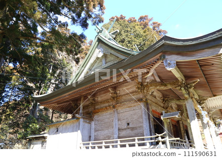 Tamaki Shrine Main Hall [World Heritage Site “Sacred Sites and Pilgrimage Routes in the Kii Mountains” / Totsukawa Village, Nara Prefecture] 111590631