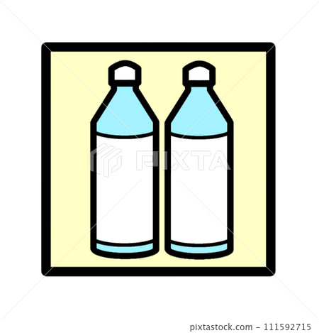 PET bottle water 111592715