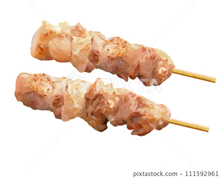 2 pieces of yakitori (salt) 2 pieces of yakitori (salt) 111592961