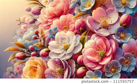 Cherry blossom material Various postures of cherry blossoms Beautiful scenery Scenery Sakura tree Sakura park Cherry blossoms in full bloom Cherry blossom material Various postures of cherry blossoms Beautiful scenery Scenery Sakura tree Sakura park Cherry blossoms in full bloom 111593757