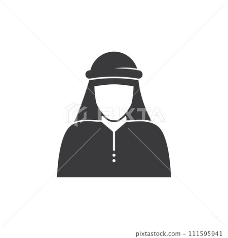 Muslim man clothes icon 111595941