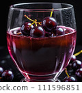 Delicious chokeberry juice Delicious chokeberry juice 111596851