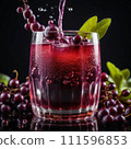 Delicious chokeberry juice Delicious chokeberry juice 111596853