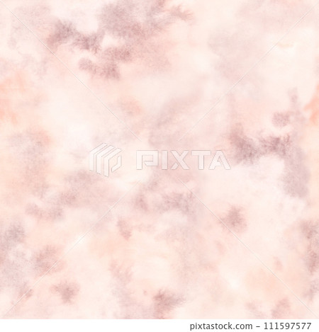Pastel pink abstract watercolor seamless pattern in pale peach fuzz color background with paint stains and splashes Pastel pink abstract watercolor seamless pattern in pale peach fuzz color background with paint stains and splashes 111597577