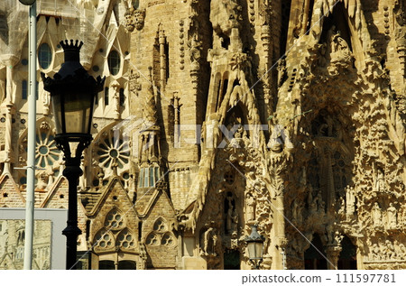 Gaudi's Sagrada Familia in Barcelona Gaudi's Sagrada Familia in Barcelona 111597781