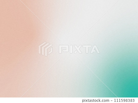 橙色和綠色漸層噪音背景 111598383