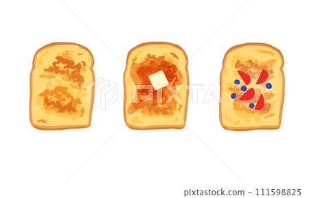 Illustration of french toast 111598825
