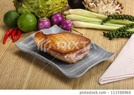 Roasted fresh delicous Tuna steak Roasted fresh delicous Tuna steak 111598968