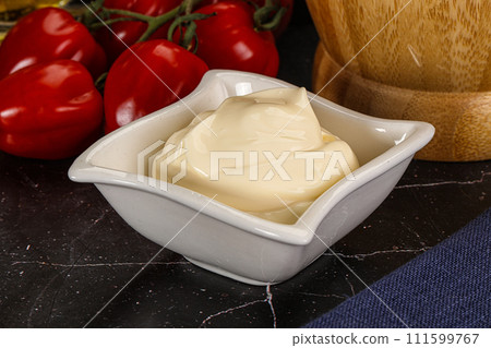 Creamy dip dressing sauce Mayonnaise Creamy dip dressing sauce Mayonnaise 111599767