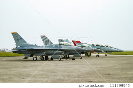 US Air Force fighter F-16 on display 111599945