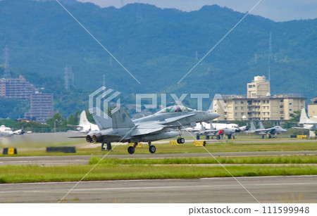 美國海軍陸戰隊F/A-18D戰鬥機起飛 美國海軍陸戰隊F/A-18D戰鬥機起飛 111599948