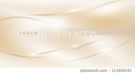 golden abstract background with luxury vector illustration golden abstract background with luxury vector illustration 111600241
