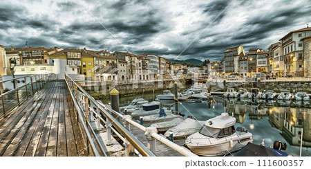 Llanes Harbour, City View, Llanes, Spain Llanes Harbour, City View, Llanes, Spain 111600357