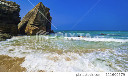 Beach of the Cathedrals Natural Monument, Spain 111600379