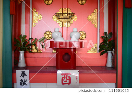 服部天神社境內 服部神社 十二生肖稻荷大名神社 111601025