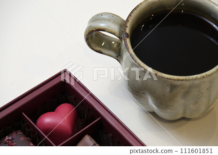 Heart's chocolate and coffee Heart's chocolate and coffee 111601851
