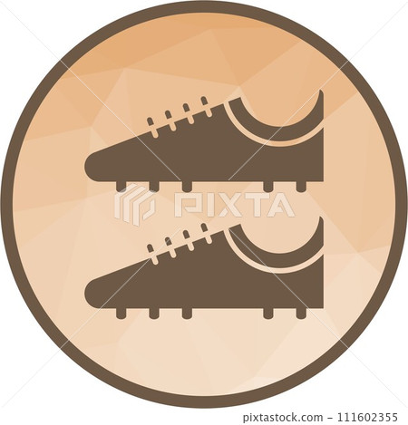 Soccer Boots icon vector image. 111602355