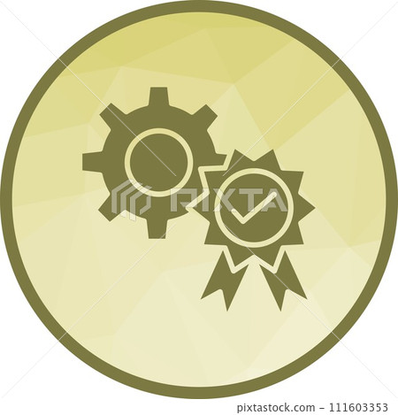 Quality Control icon vector image. 111603353