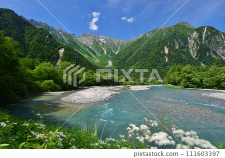 Northern Alps Kamikochi summer scenery 111603397