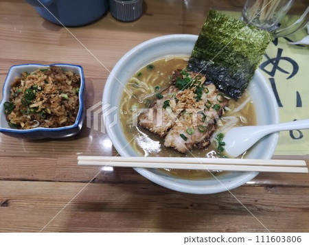 Lunch set at Zen in Ichikawa - Soy sauce ramen & pork rice Lunch set at Zen in Ichikawa - Soy sauce ramen & pork rice 111603806