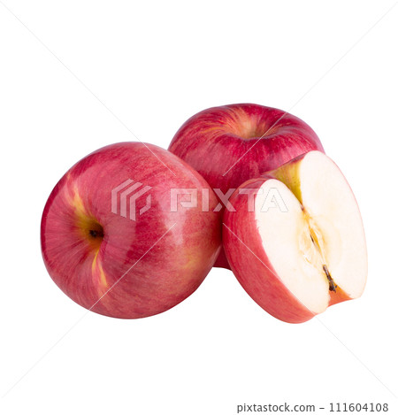 red apple isolated on a white background red apple isolated on a white background 111604108