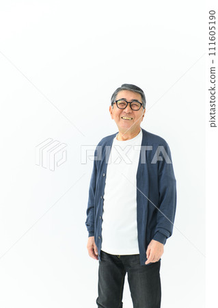 Senior man portrait 111605190