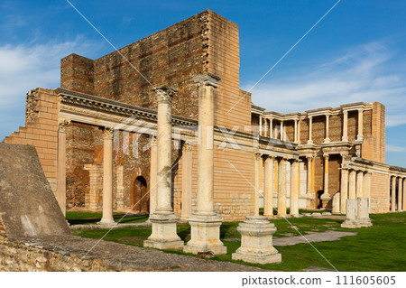 Sardis antic city ruins 111605605