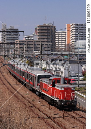 東急5050系列5169編隊牽引DE10-1556_A級運輸_2010年4月8日拍攝 東急5050系列5169編隊牽引DE10-1556_A級運輸_2010年4月8日拍攝 111606299