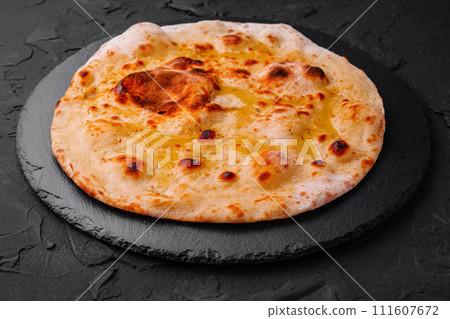 Italian traditional focaccia bread baking Italian traditional focaccia bread baking 111607672