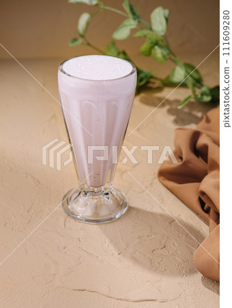 Iced coffee in glass 111609280