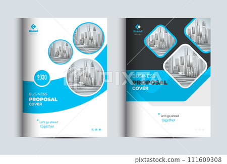 Corporate Business Proposal Catalog Cover Design Template Concepts Corporate Business Proposal Catalog Cover Design Template Concepts 111609308
