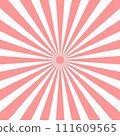 Simple concentration line 111609565