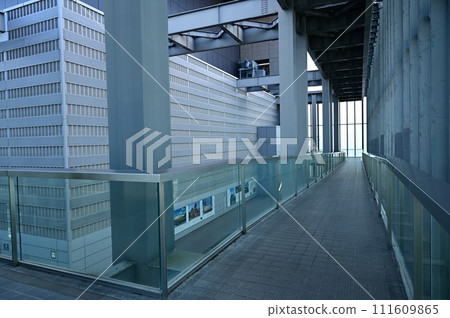 Sky promenade circuit walkway Sky promenade circuit walkway 111609865