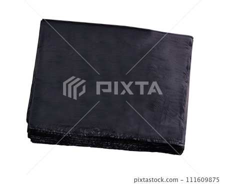 Garbage Bag Roll Isolated. Trash Package 111609875