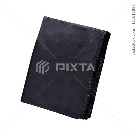 Garbage Bag Roll Isolated. Trash Package 111611896
